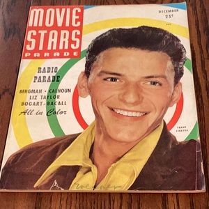 Vintage Frank Sinatra Movie Star Magazine